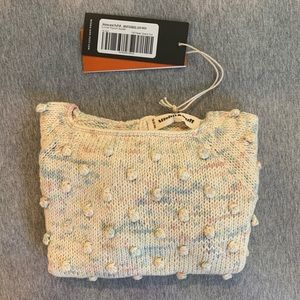 Misha & Puff Popcorn Sweater, Faded Space Dye NWT